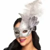 Øyemaske Venice Prezioso Sølv