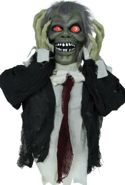Zombie bust lys, lyd og bevegelse