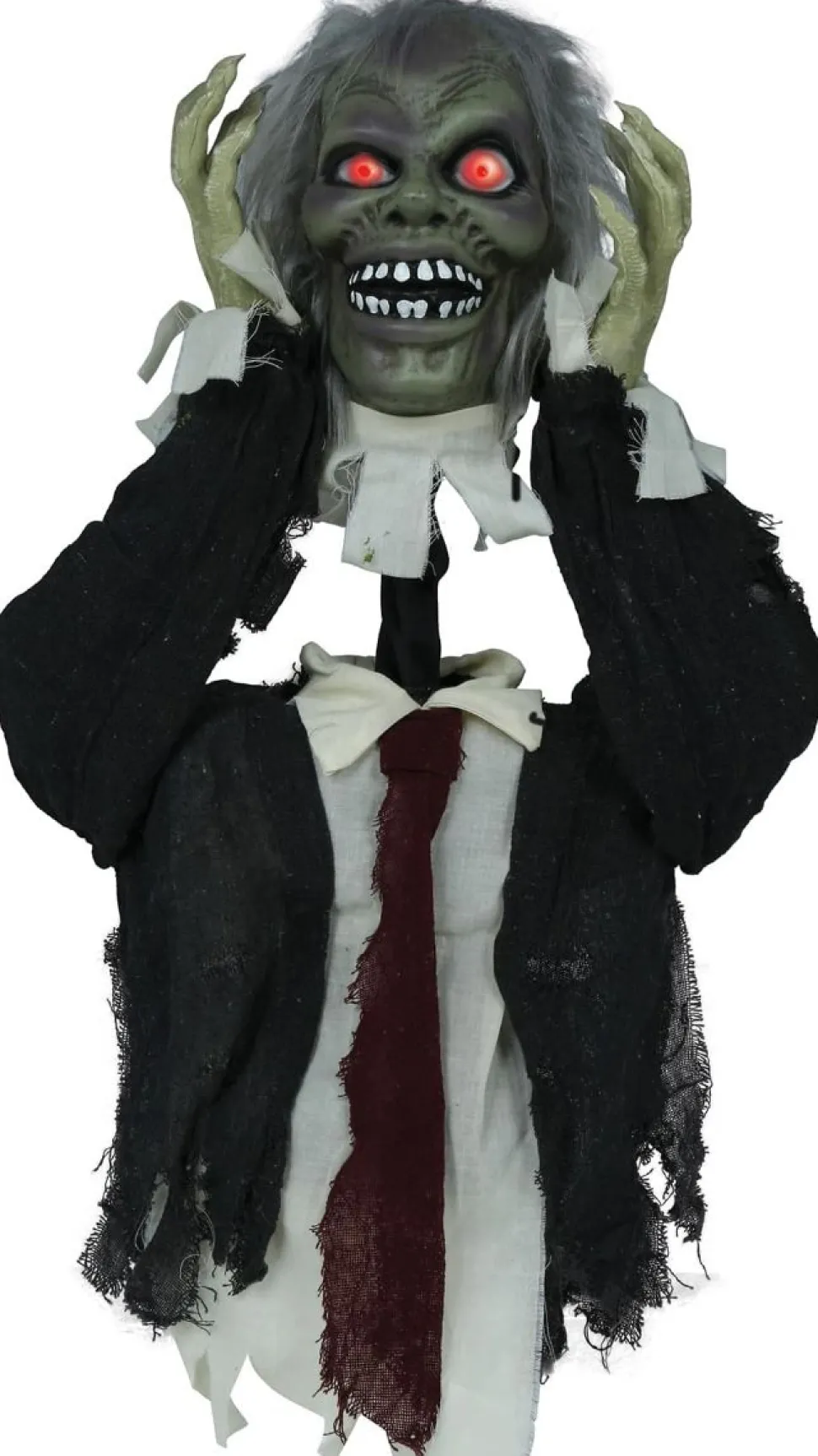 Zombie bust lys, lyd og bevegelse