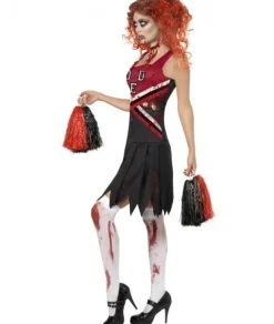 Zombie Cheerleader-kostyme til dame