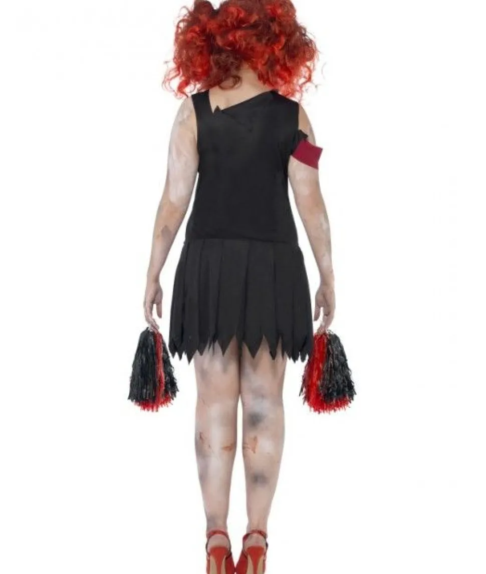 Zombie Cheerleader-kostyme til dame